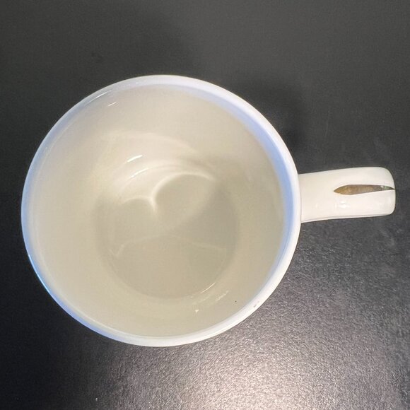 Sakura GALAXY BLUE 14k Gold Stars & Accents Cobalt Blue Fine Porcelain Cup Mug - Picture 12 of 15